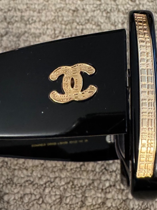 New Chanel sunglasses with box, lens cloth and carrying case main image 6